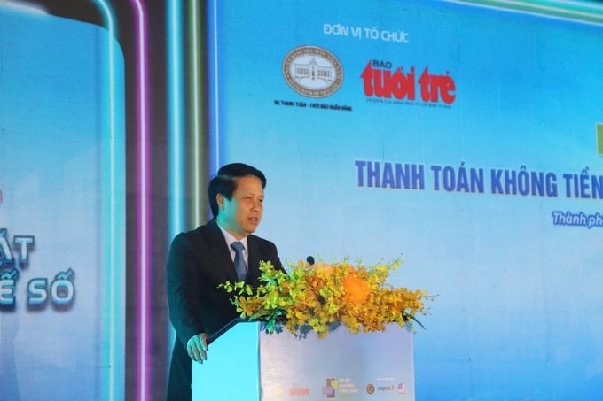 Phó thống đốc Ngân hàng Nhà nước Phạm Tiến Dũng tại hội thảo. (Ảnh: TB - TBNH)