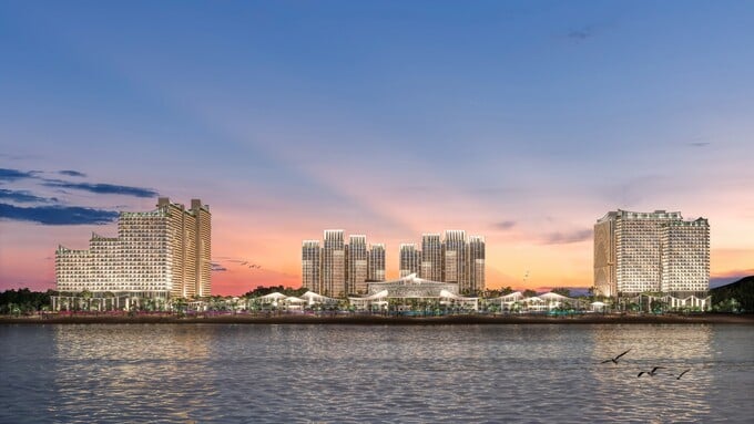 Kiến trúc Blanca City mang dấu ấn giao thoa của ba nền văn hóa Pháp, Bồ Đào Nha và Việt Nam