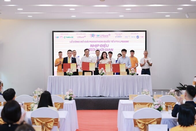 Lễ ký bản ghi nhớ giữa Đài truyền hình Việt Nam, Sở Văn hóa thể thao và du lịch Vĩnh Phúc, LPBank và Thành An Media về công tác tổ chức giải