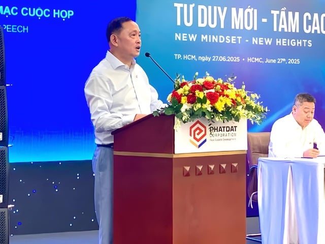 Ông Nguyễn Văn Đạt, Chủ tịch HĐQT CTCP Phát triển Bất động sản Phát Đạt.