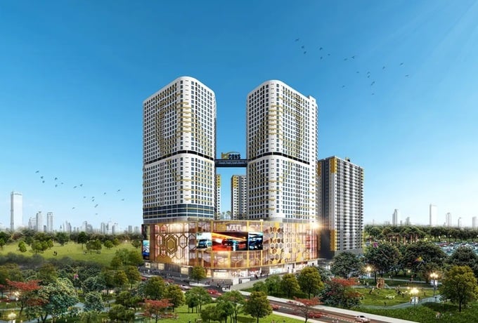 Phối cảnh dự án Bcons Bình An - Đông Tây.