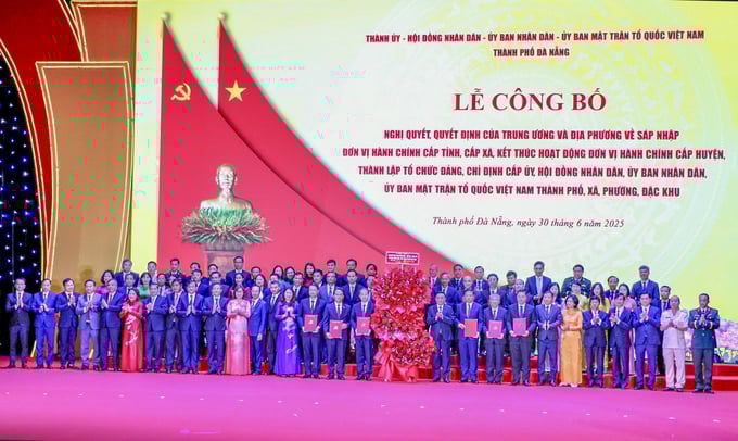 Đà Nẵng công bố Nghị quyết, Quyết định của Trung ương và địa phương về sáp nhập đơn vị hành chính