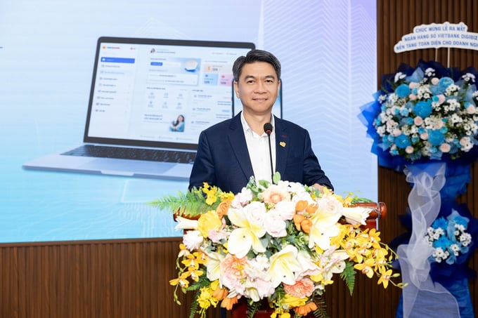 Ông Nguyễn Hữu Phúc, Phó Tổng Giám đốc VNPAY chia sẻ tại buổi lễ