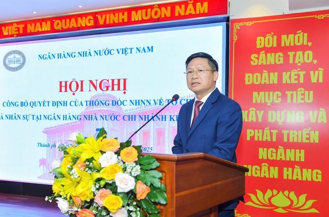 Ông Võ Minh Tuấn, Giám đốc NHNN chi nhánh Khu vực 2