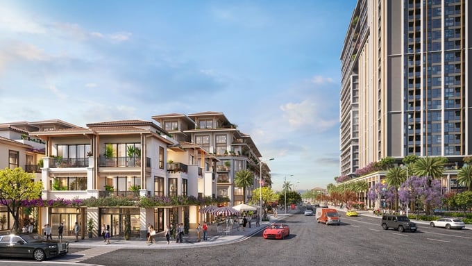 Phối cảnh minh họa nội khu The RiO. Ảnh Sun Property