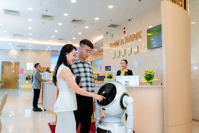 Tính đến cuối tháng 6/2025, Nam A Bank đạt tổng tài sản gần 315.000 tỷ đồng, tăng hơn 30% so với đầu năm. Ảnh: NAB