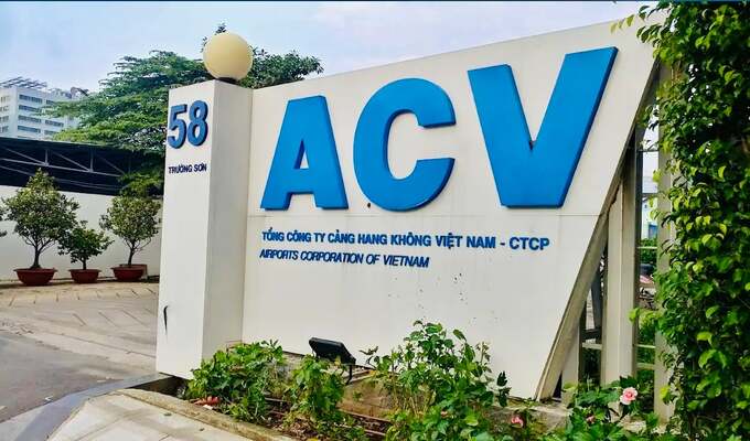 Trụ sở ACV tại 58 Trường Sơn, P. Tân Sơn Hòa, TP.HCM.