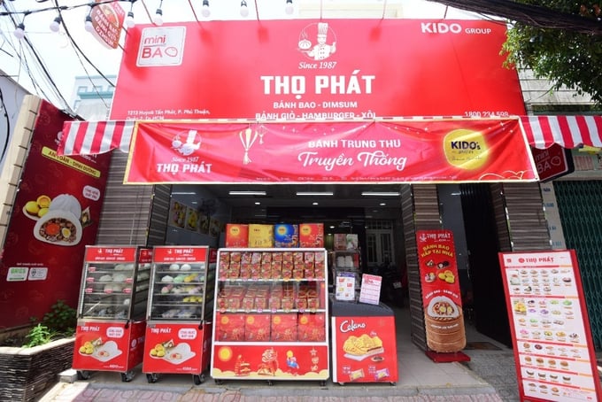 Năm nay, KIDO tiếp tục mùa vụ mới với thương hiệu quen thuộc KIDO’s Bakery - định vị cao cấp và Thọ Phát - chuẩn vị ngon truyền thống.