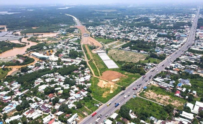 Giá đất nền khu vực phía Nam vẫn tăng nhanh. Ảnh minh họa.