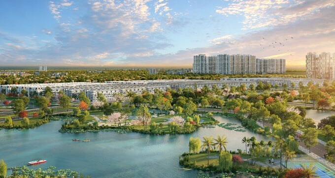 Các sản phẩm bất động sản hưởng lợi từ vị trí đắt giá khu vực phía Bắc Thủ đô. (Ảnh minh họa: Sun Property)