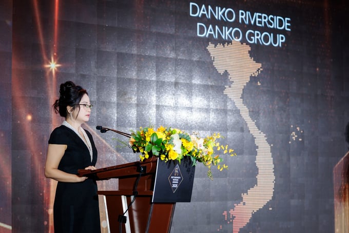 Phó TGĐ Danko Group – Bà Nguyễn Thị Nga chia sẻ cảm xúc khi nhận giải