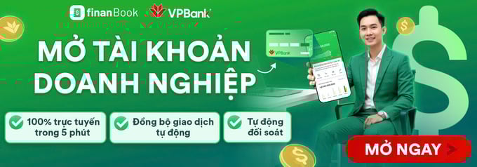 Khách hàng có thể mở tài khoản doanh nghiệp trực tuyến qua eKYC ngay trên ứng dụng FinanBook