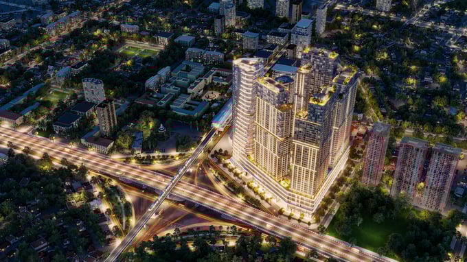 Với hạ tầng giao thông đồng bộ, cư dân Sun Feliza Suites di chuyển mọi nơi đều thuận tiện (Ảnh: Sun Property)