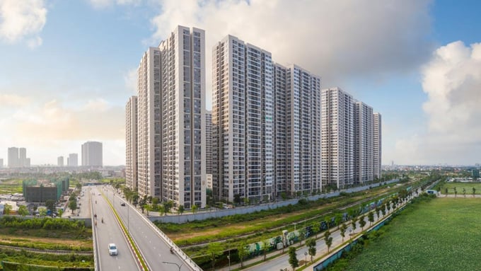 Giá nhà không giảm dù doanh nghiệp bất động sản đang đứng trước áp lực đáo hạn trái phiếu. Ảnh minh họa.