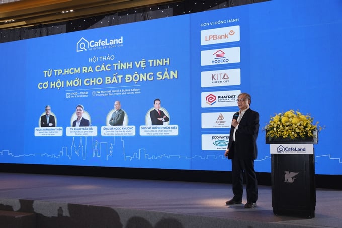 PGS.TS Trần Đình Thiên. (Ảnh: cafeland)