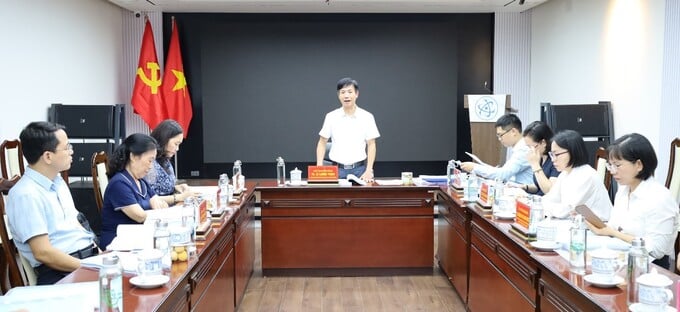 Quang cảnh Hội nghị tư vấn, đánh giá nghiệm thu nhiệm vụ.