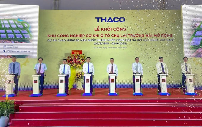 Đà Nẵng khởi công dự án khu công nghiệp cơ khí gần 8.000 tỷ đồng (Ảnh: Thế Sơn)
