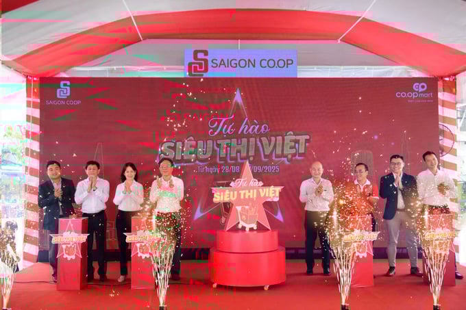 Chương trình “Tự hào siêu thị Việt” chính thức bắt đầu từ ngày 28/8/2025 tại hơn 800 điểm bán thuộc Saigon Co.op.