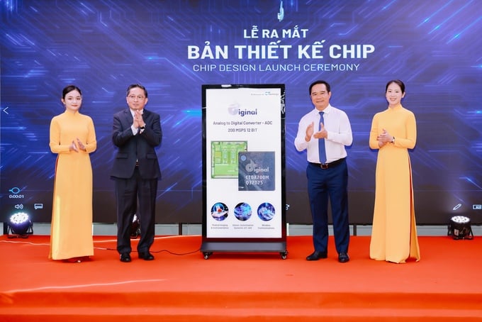 Lễ ra mắt bản thiết kế chip ADC đầu tiên do Việt Nam tự thiết kế 100%.