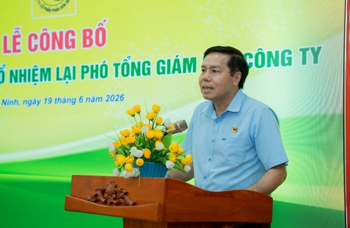 Ông Võ Văn Phu, Phó Tổng Giám đốc.