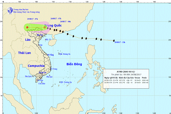 Bão số 6 (Hato): Các tỉnh vùng núi Bắc Trung Bộ đối mặt nguy cơ sạt lở đất, lũ quét