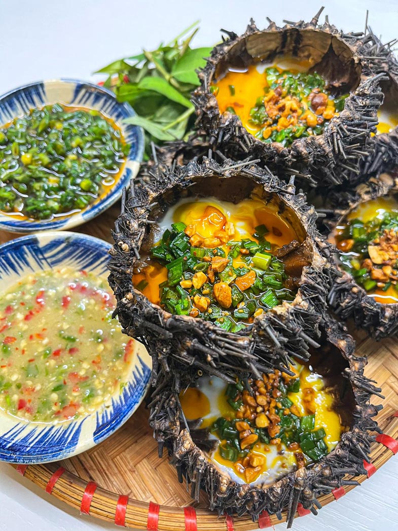 nhum biển nướng