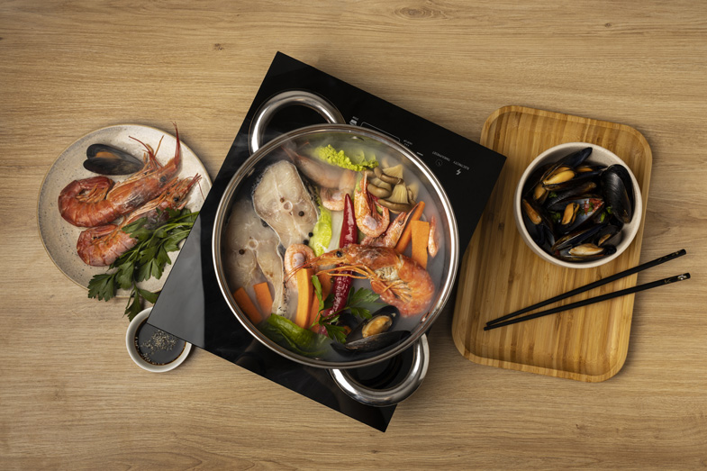 nồi lẩu hải sản