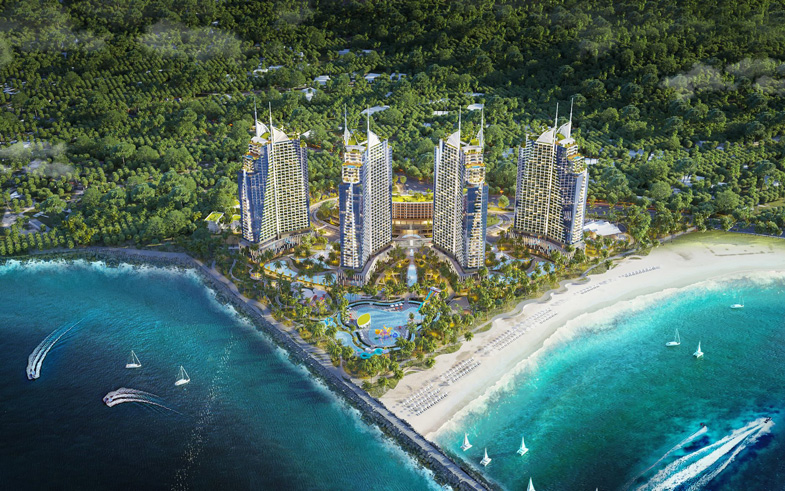 4 tòa nhà tại Sailing Bay Ninh Chữ