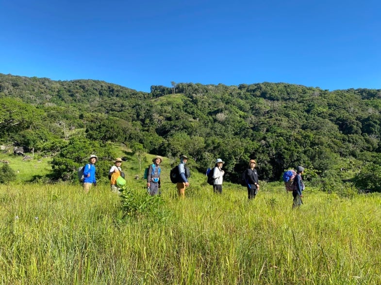 Trekking tại Bãi Thùng