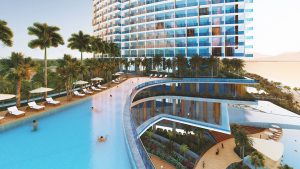 hồ bơi vô cực tại Sunbay Park