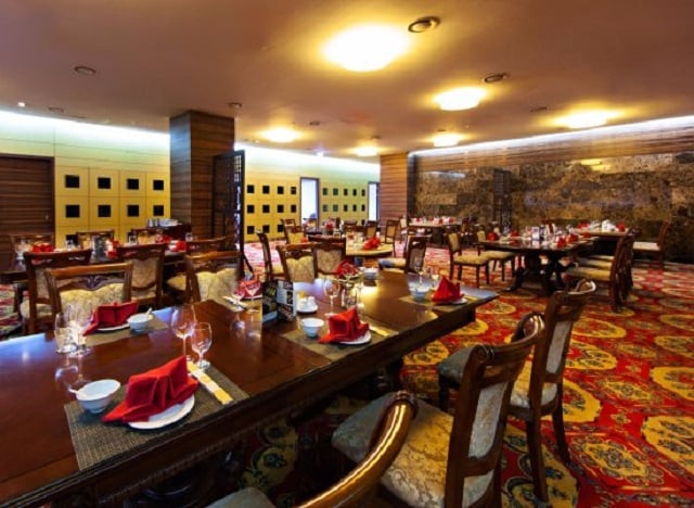 Nhà hàng Touyuan mang đậm phong cách Trung Hoa
