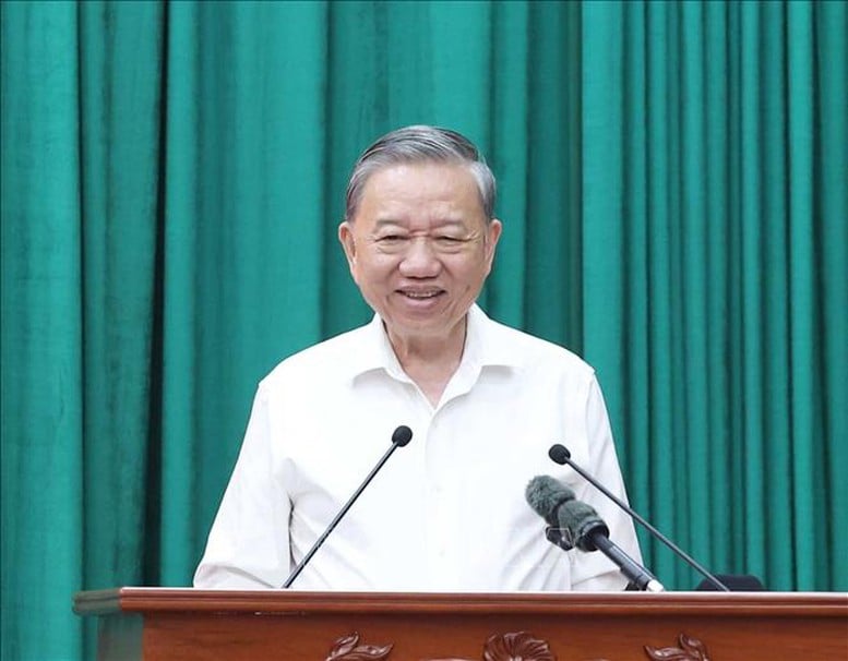 Tổng Bí thư Tô Lâm: Kon Tum và Quảng Ngãi sau khi hợp nhất sẽ vươn lên mạnh mẽ, trở thành cực tăng trưởng mới- Ảnh 1.