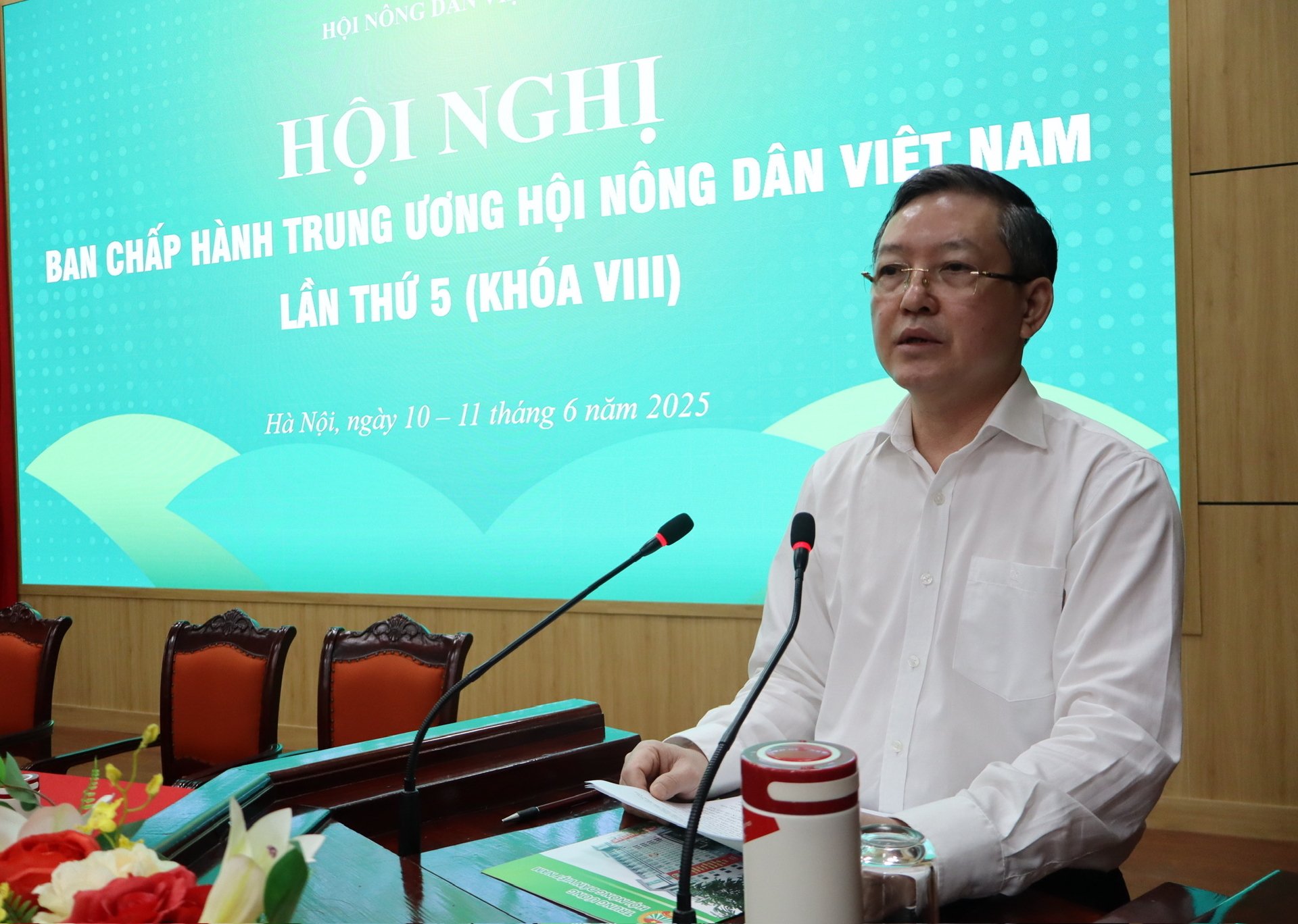 Hội nghị Ban Chấp hành T.Ư Hội Nông dân Việt Nam lần thứ 5, khoá VIII: Chuẩn bị cho Đại hội đại biểu Hội Nông dân Việt Nam nhiệm kỳ 2026-2031
