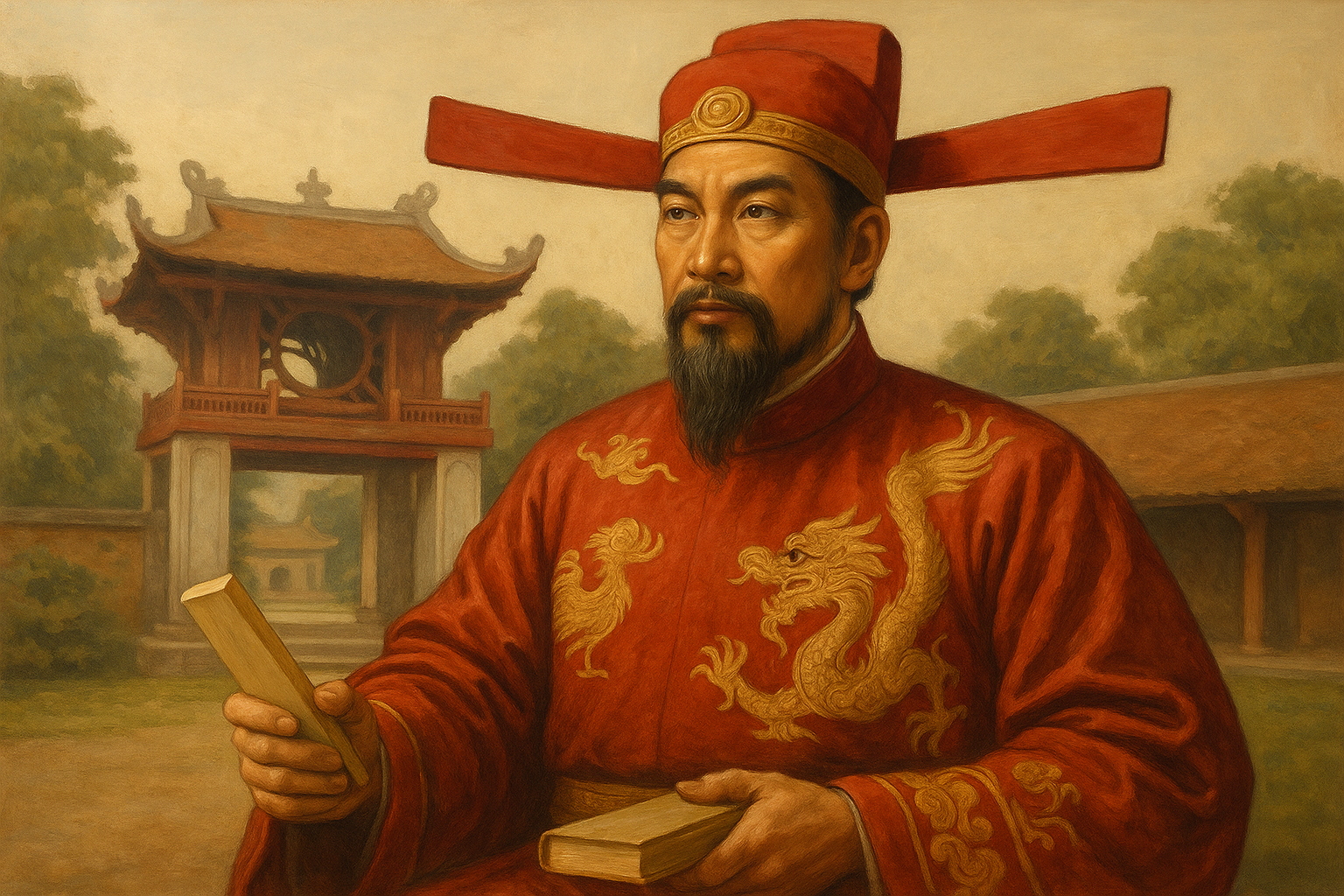Trạng nguyên đầu tiên của Đại Việt: Dùng lời lẽ đòi nhà Tống trả đất và kỳ án 'hoá hổ' doạ vua Lý