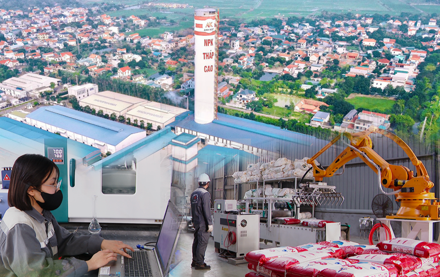 Bón ít – Năng suất cao – Cải tạo đất: Phân bón tháp cao Anh Kiệt đồng hành cùng bà con nông dân