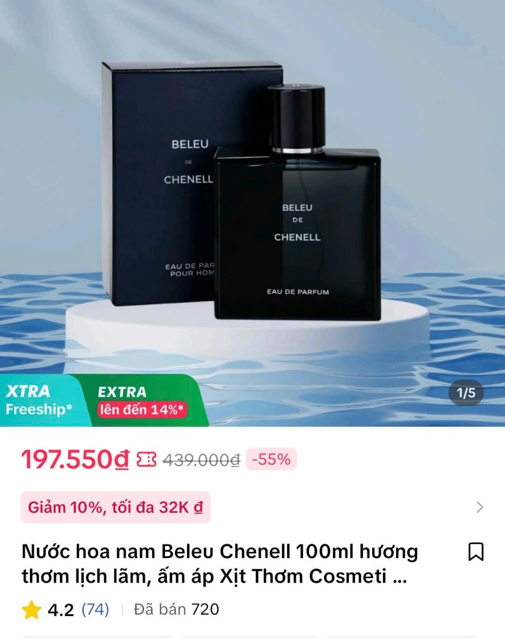 Nước hoa hàng hiệu giá ngang chai nước lọc vẫn bán đầy trên mạng- Ảnh 4.
