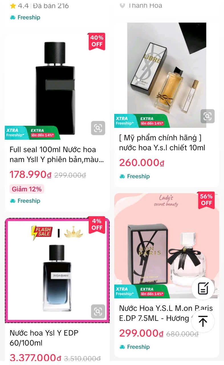 Nước hoa hàng hiệu giá ngang chai nước lọc vẫn bán đầy trên mạng- Ảnh 8.