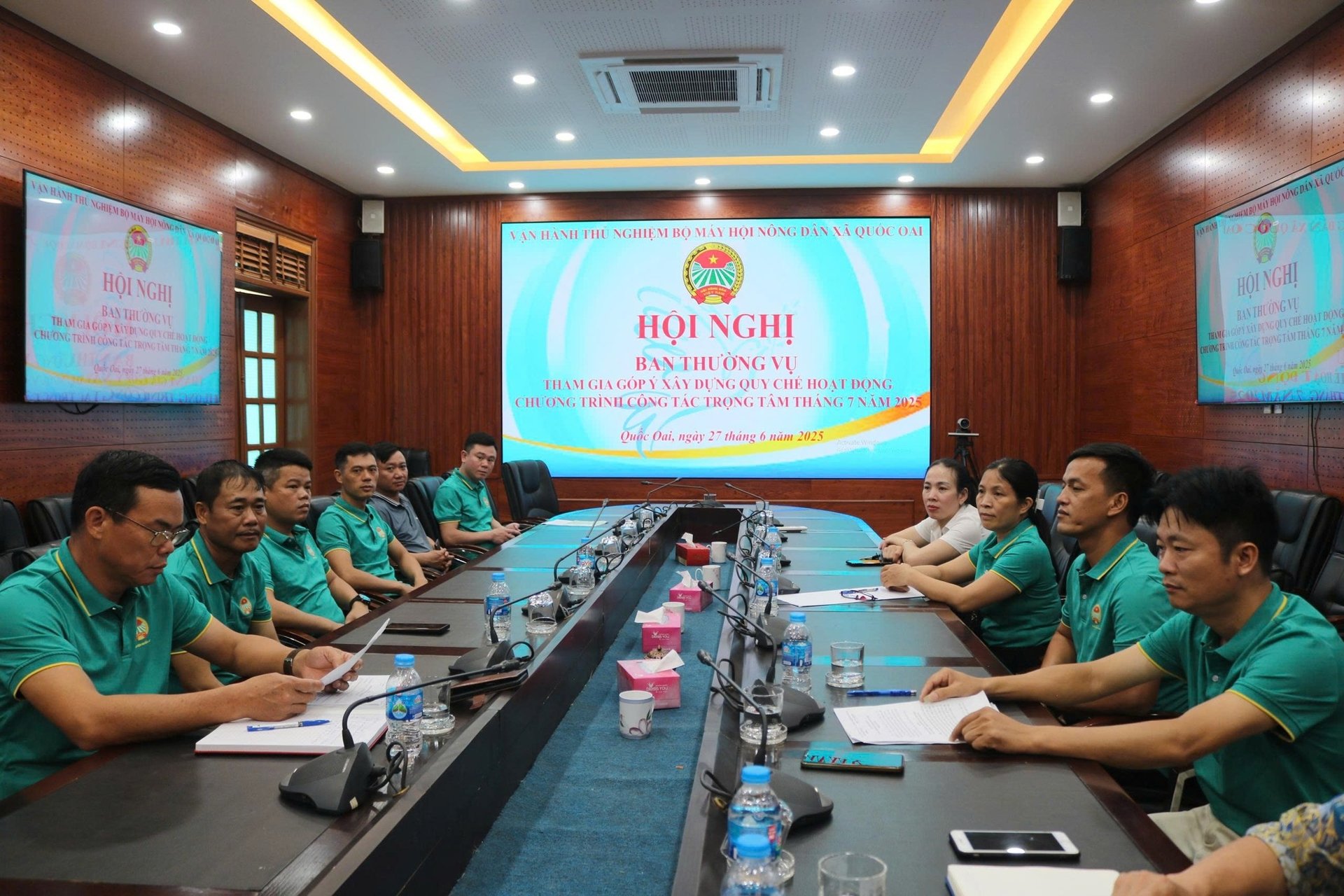 Hội Nông dân Hà Nội vận hành thử mô hình chính quyền địa phương hai cấp