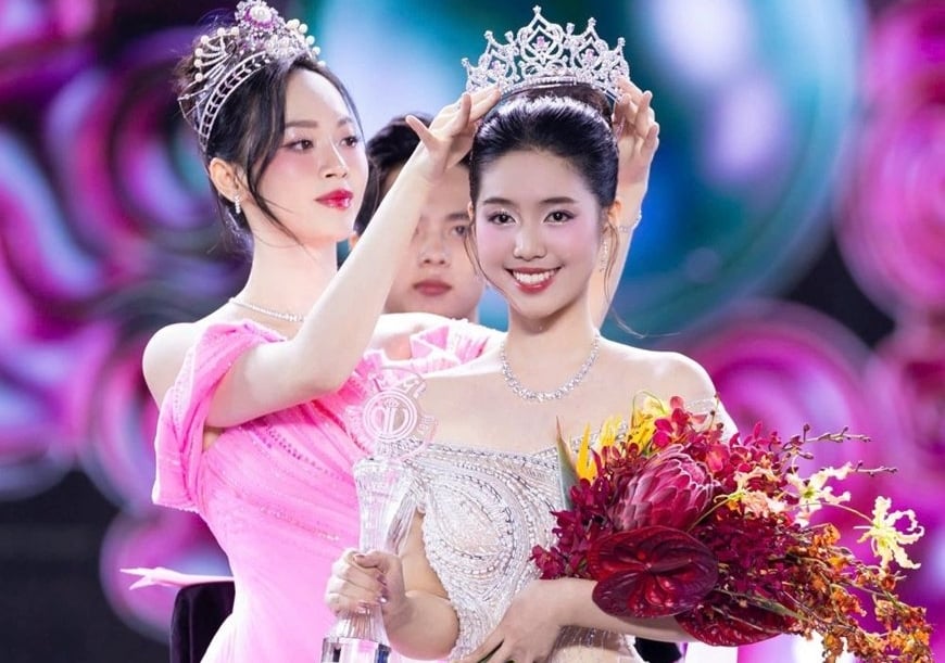Gia thế “đáng nể” của Thiếu úy quân đội nhân dân đầu tiên đăng quang Á hậu 1 Hoa hậu Việt Nam 2024 Trần Ngọc Châu Anh