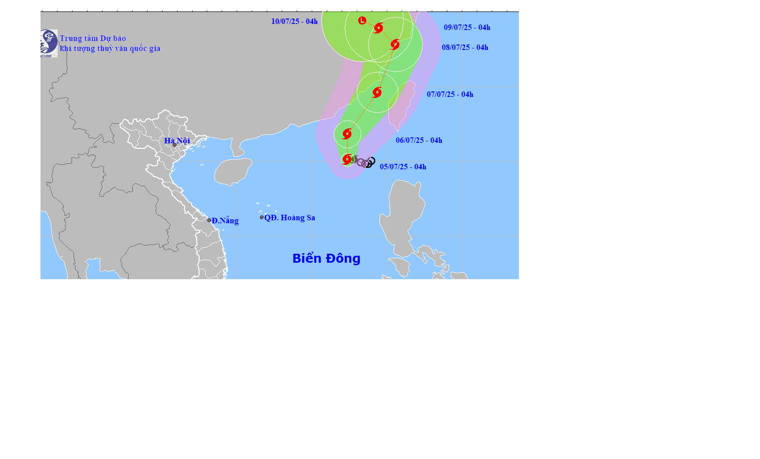 NÓNG: Biển Đông đón bão số 2, biển động rất mạnh, bão số 2 có ảnh hưởng đến nước ta không?