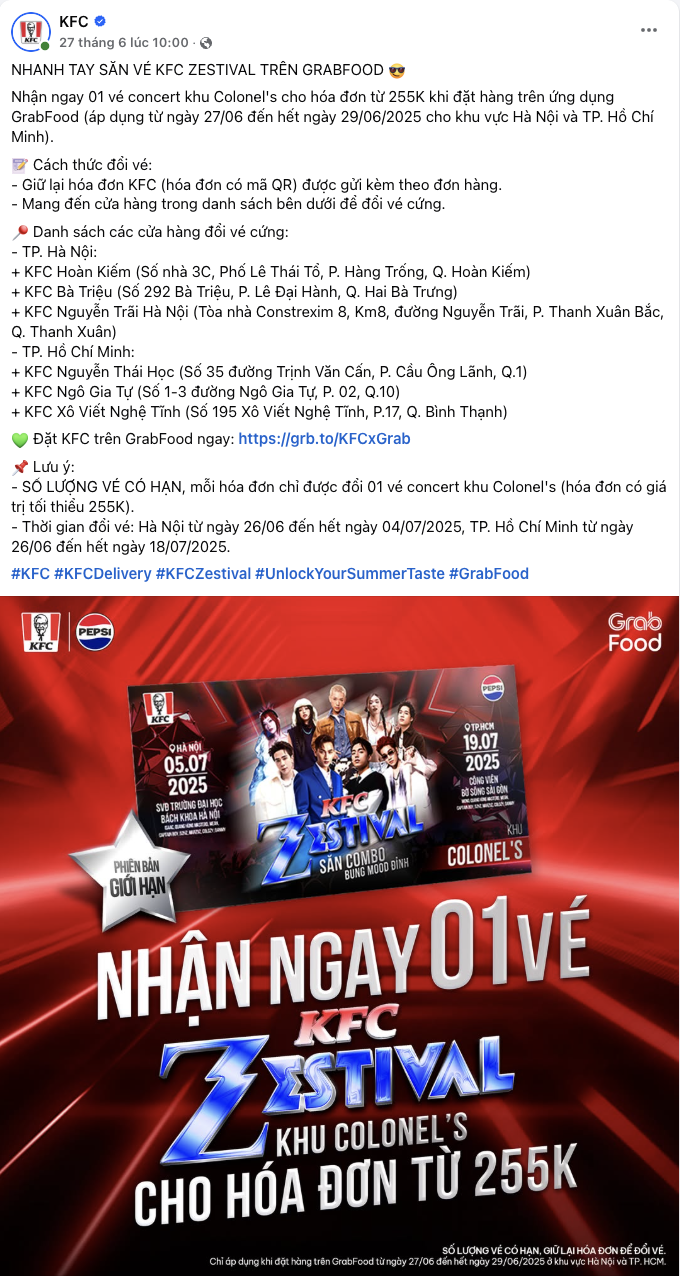 Chuyện gì đang diễn ra? Các thương hiệu gà rán, cà phê đồng loạt chi tiền khủng để làm concert- Ảnh 12.
