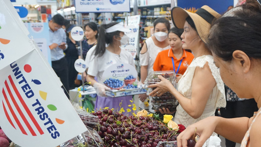 Trái cây Mỹ xuất hiện nhiều tại thị trường Việt - Ảnh 5