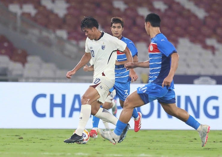 U23 Thái Lan hạ U23 Philippines trong trận cầu “mưa bàn thắng'