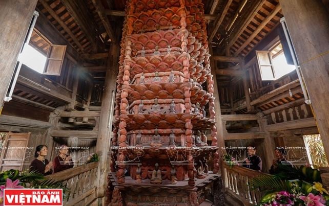 Khám phá Cửu phẩm Liên Hoa - Bảo vật Quốc gia ở chùa Giám ảnh 1