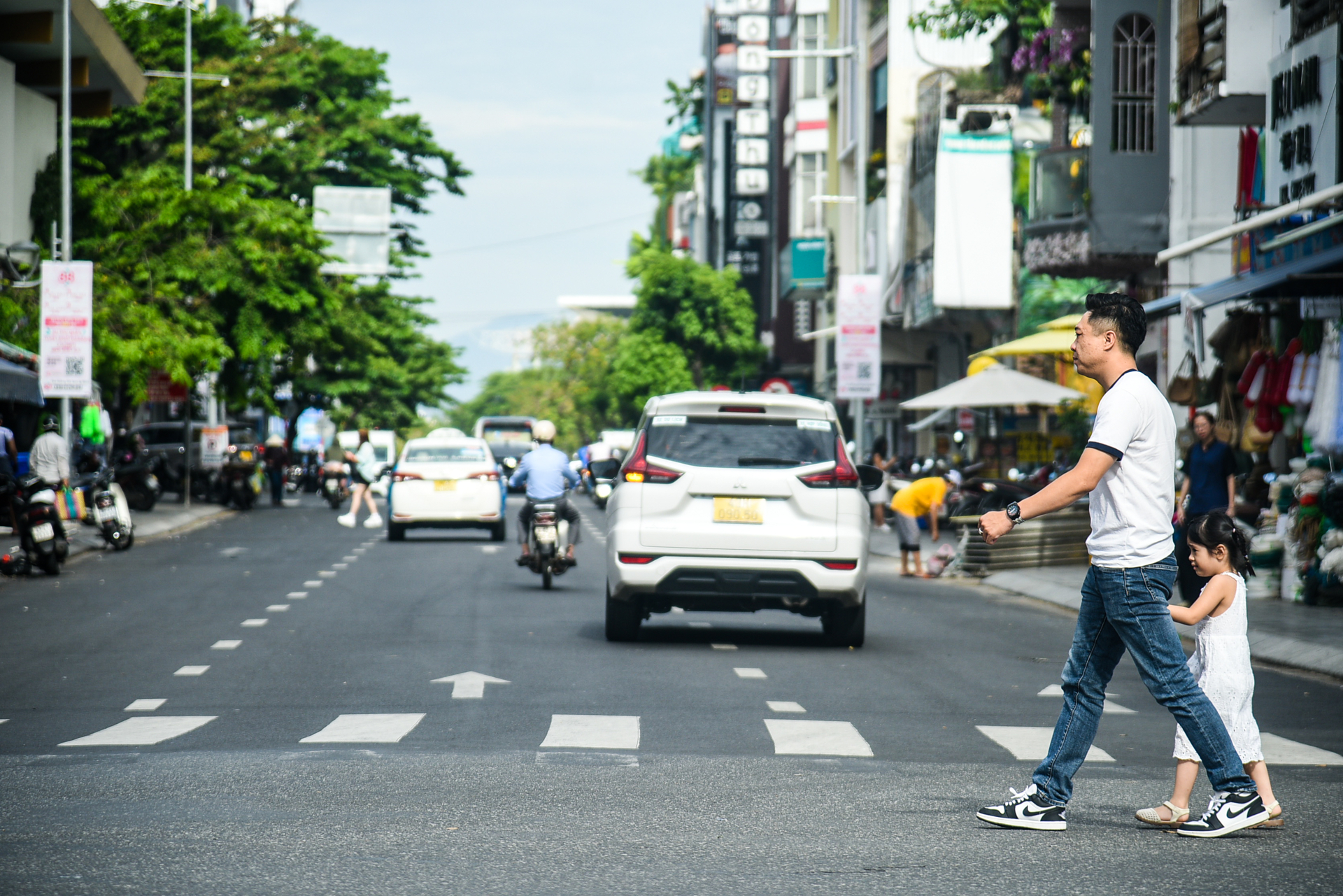 Hình ảnh tuyến đường trung tâm Đà Nẵng sau khi được đầu tư gần 100 tỷ đồng để hạ ngầm 