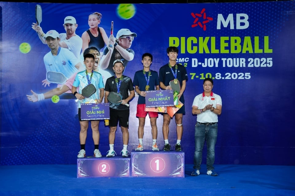 Giải MB Pickleball D-Joy Tour 2025 - HCMC Leg 2: Hơn 300 bộ huy chương, quy tụ VĐV từ 15 quốc gia