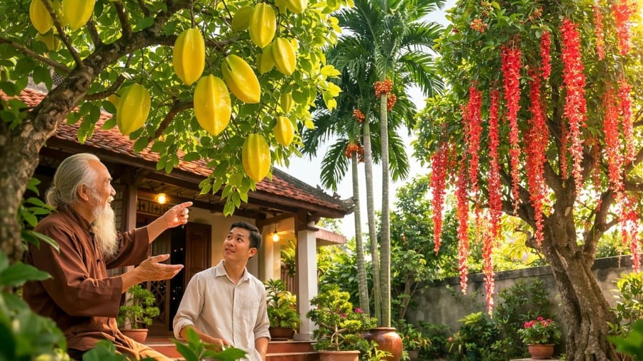 Người xưa rất chú ý giữ gìn cây trong nhà, đặc biệt những cây có ý nghĩa, giá trị phong thuỷ