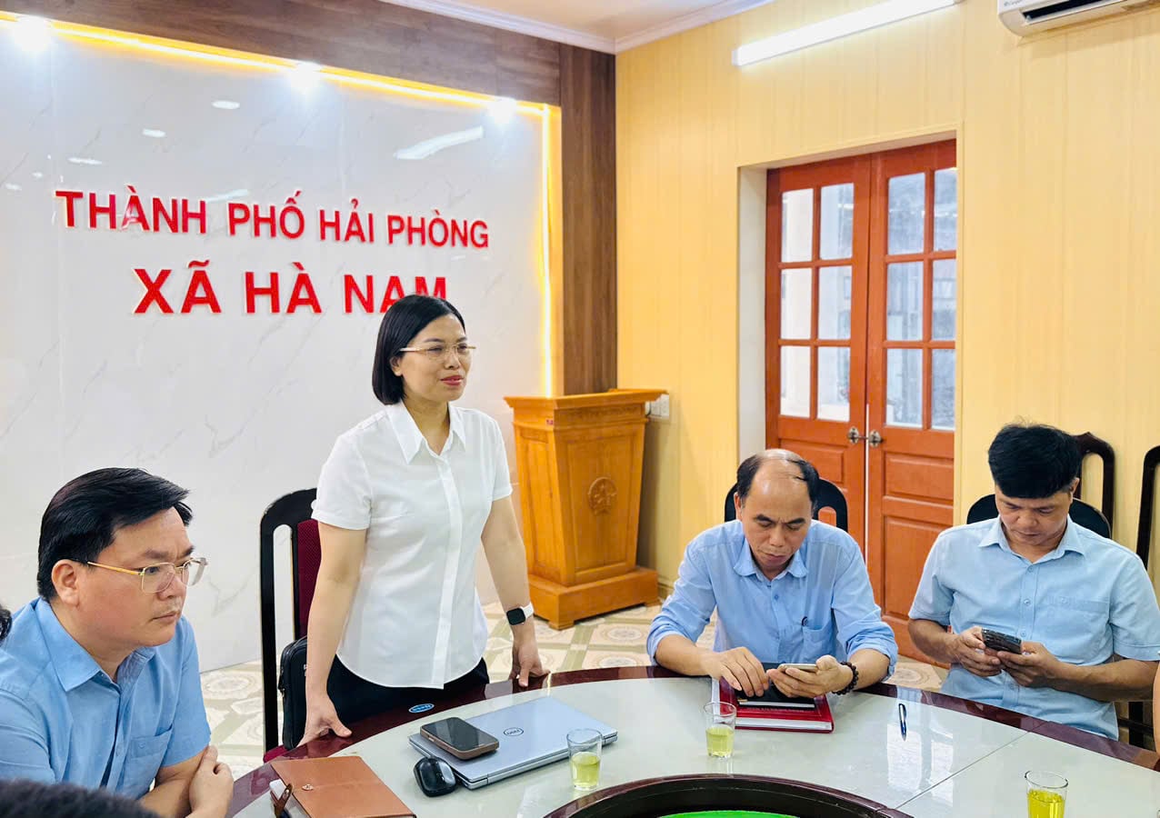 Xã Hà Nam, Hải Phòng (địa phận huyện Thanh Hà, Hải Dương cũ) tri ân, chia tay 14 người hoạt động không chuyên trách