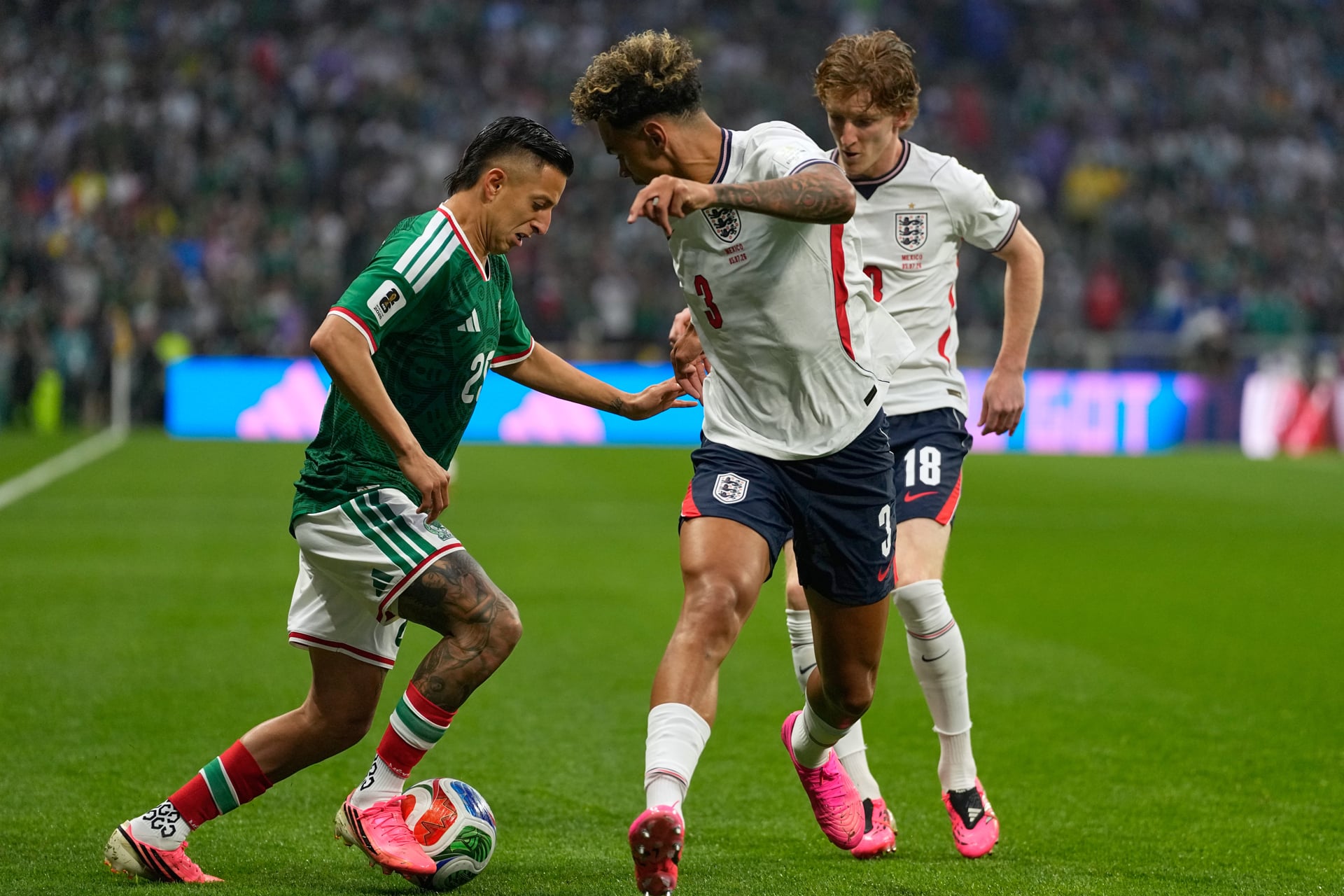 TRỰC TIẾP Anh vs Mexico