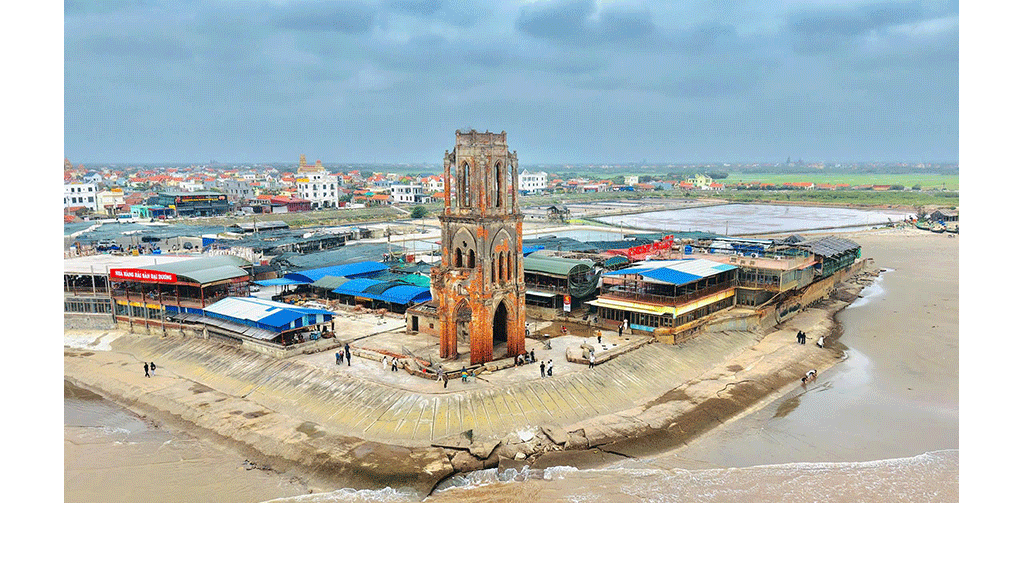 Biển Ninh B&igrave;nh (địa phận tỉnh Nam Định cũ), b&atilde;i tắm m&aacute;t, cảnh n&agrave;o đẹp, view n&agrave;o đang hot khiến d&acirc;n t&igrave;nh xốn xang?